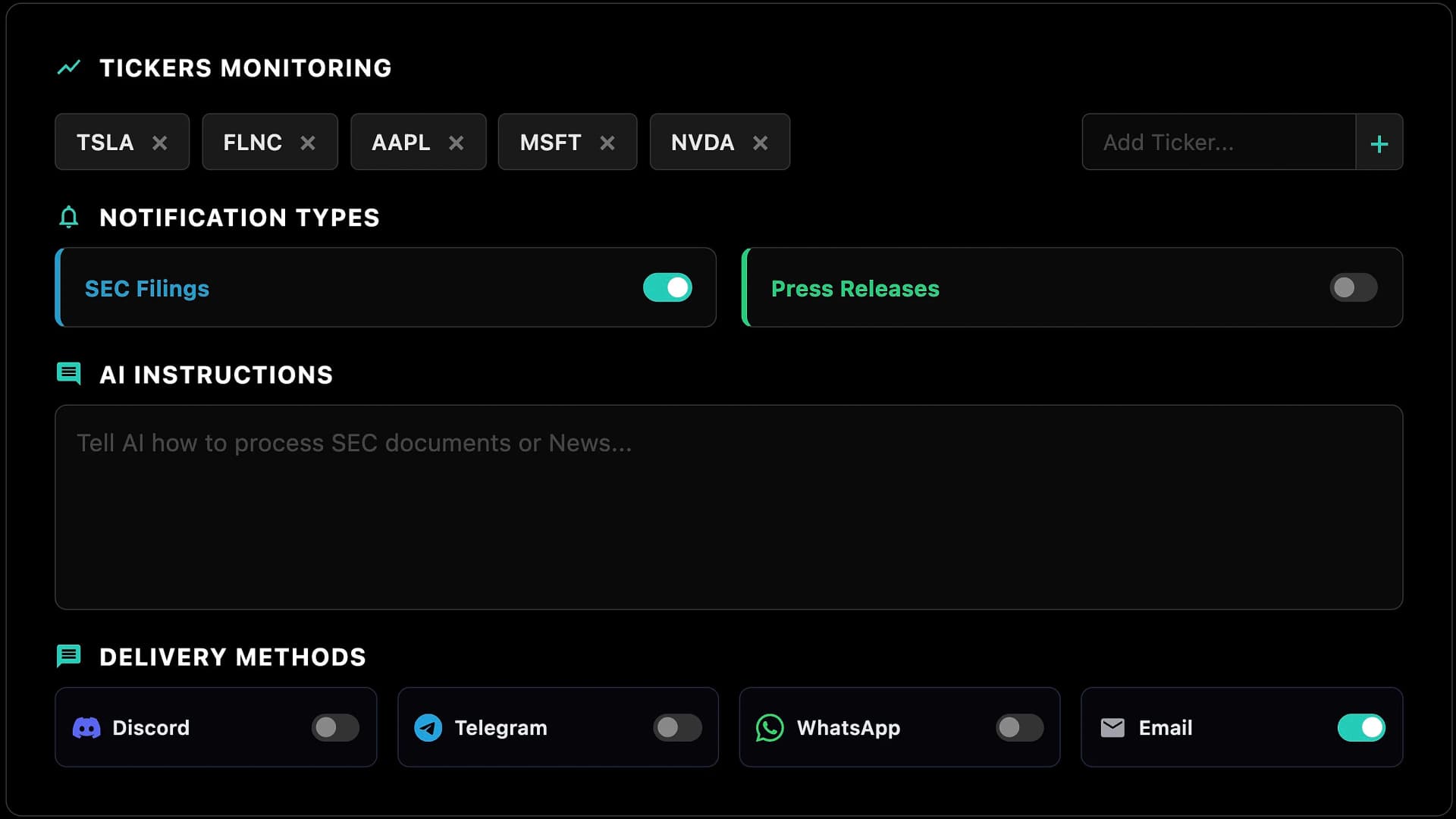 Smart AI Notifications